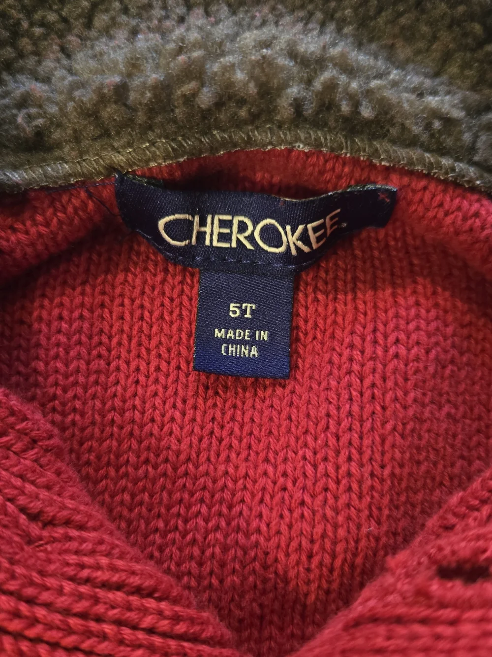 Cherokee warm red